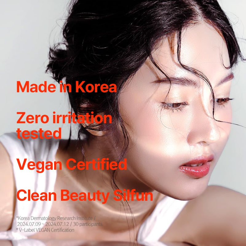 Pyunkang Yul PKY Radiance Vita Facial Mask Pack with Pure Vitamin C, Blemish Care, Improves Skin Firmness and Radiance, Adherence Gel Sheet, Vegan, Zero Irritation, Korean Skincare, 10pcs