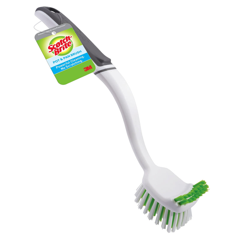 [Australia] - Scotch-Brite Pot Pan & Dish Brush, Scrub Brushes for Cleaning Kitchen and Washing Dishes, 1 Count 