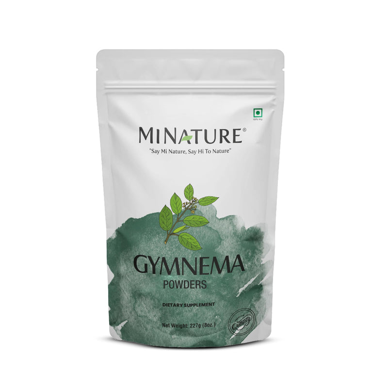 [Australia] - Mi Nature Gymnema Powder| 227g (8 oz)(0.5 lb) |Pure & Natural | Non-GMO, No Preservatives| Gurmar |Traditionally Used for Wellness Support 
