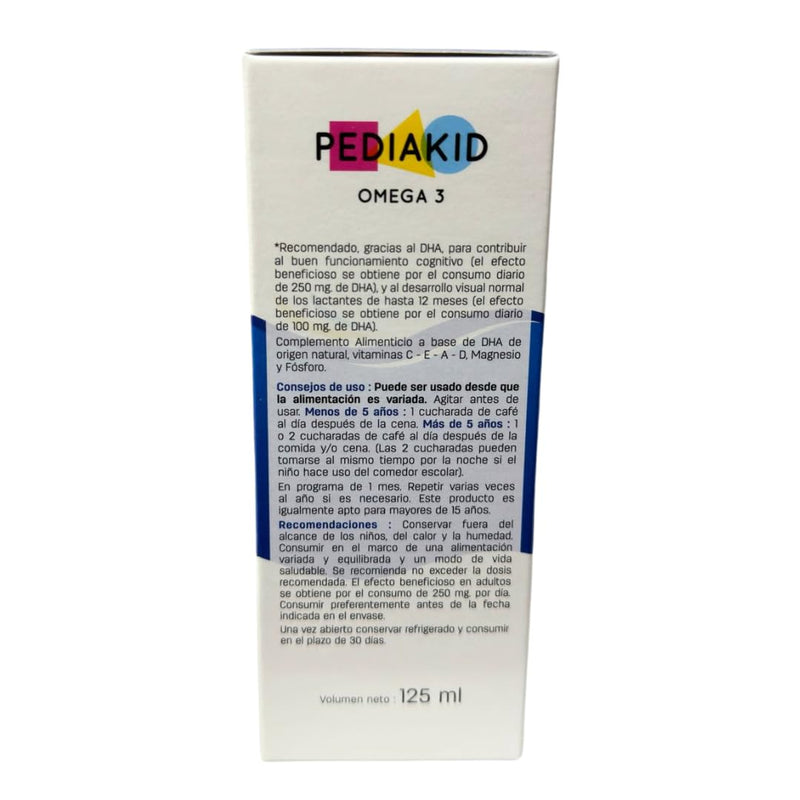 Pediakid Omega 3 Syrup 125 ml by Ineldea