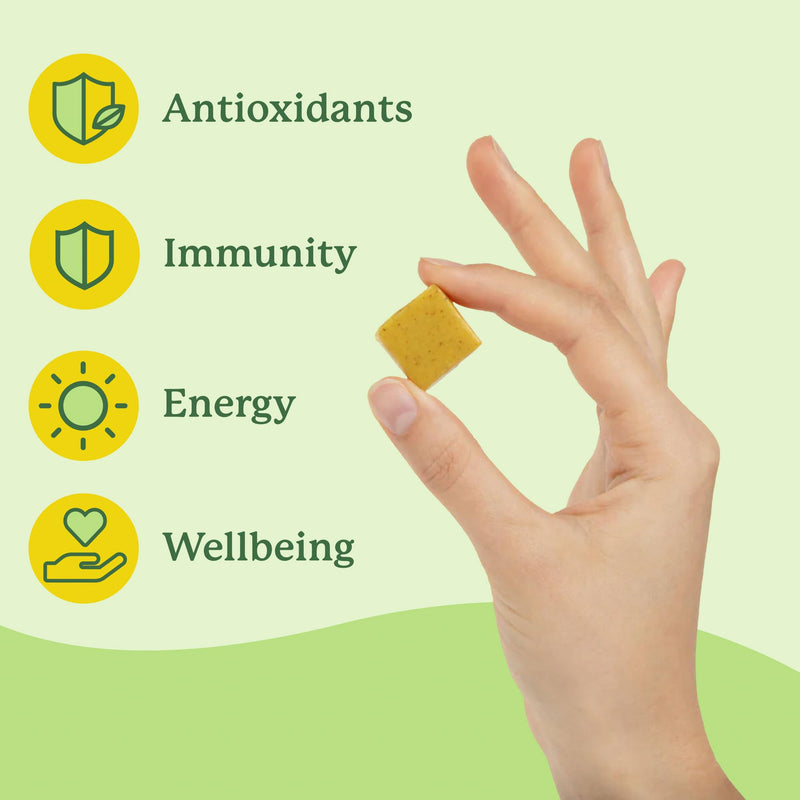 Plant People WonderBee Super Greens Manuka Honey Chews, Mango Lime 30ct | Bee Pollen, Super Greens & Vitamin C, Immune Support, Antioxidants & Energy Boost, Mango Lime (30 Count) Mango Lime - Immunity, Gut Health & Overall Vitality