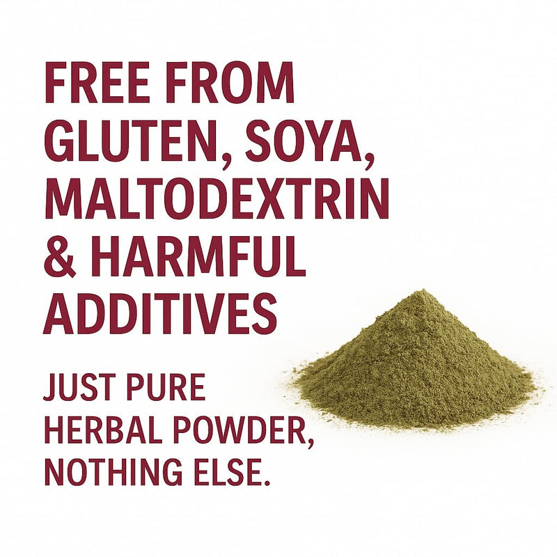 Clean HornGoat Wd Powder | Pure & Natural | No Fillers or Additives | Ground Leaf | Packed in the UK | 50 Servings 1 Month Supply