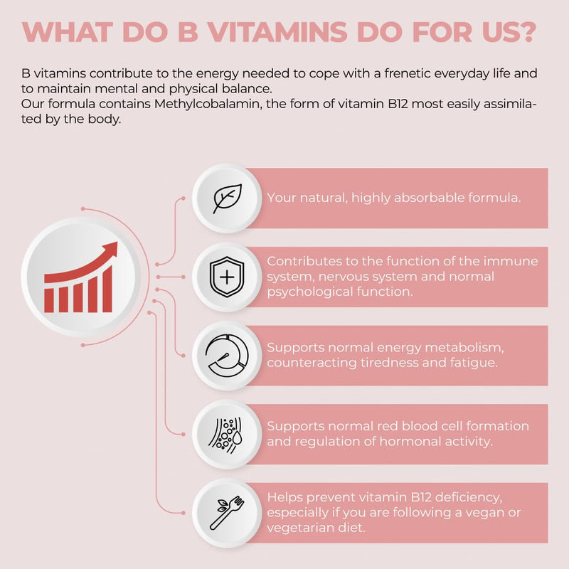 Bandini® Vitamin B Complex High Strength | 365 Vegan Tablets (1 Year Supply) | Blend of 8 B Vitamins with Folic Acid, Biotin, B1, B2, B3, B5, B6, B12 | Reduces Tiredness & Fatigue | Immune Support 365 count (Pack of 1)