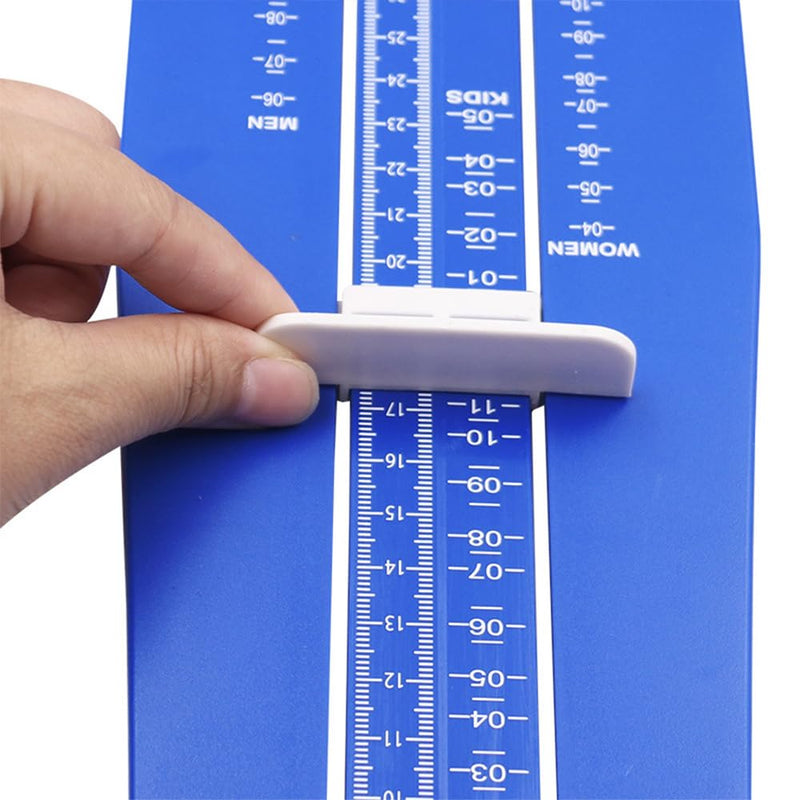 [Australia] - katmerio foot measuring device, foot measuring device for children, shoe size measurement from 15 to 48, ideal for determining the size of shoes - blue 