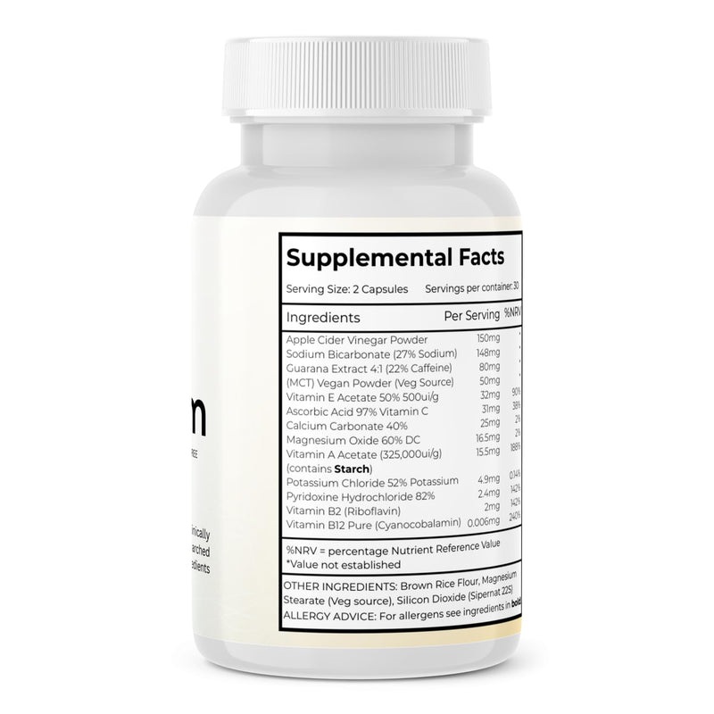 Burn Slim - Advanced WeightLoss Support - Vegan - Weight Management Capsules - One Months Supply - 60 Capsules