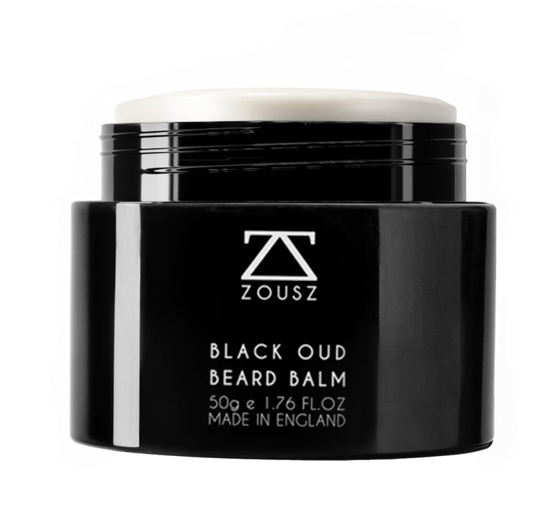 [Australia] - ZOUSZ Black Oud Beard Balm for Men with Shea Butter - Premium Beard Balm/Beard Conditioner/Beard Softener Men | The ultimate non-greasy beard care for men, 50 ml 50 ml (pack of 1) 