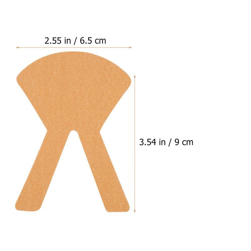 [Australia] - Healifty 24pcs Home Fastener Pastes Adhesive Tubing Holder Cannula Feeding Catheter Stomach Sticker Bridge Hospital Patch Face Clinic Nose Woven Paste Khaki Stickers Tube Devices for Khakix2pcs 9X6.5CMx2pcs 
