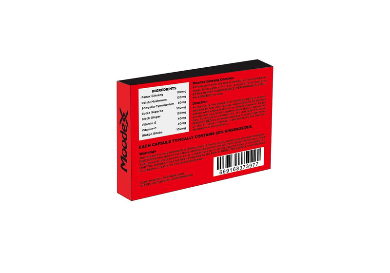 RED Ultra Strong 700MG | Maximum Duration, Immediate Hard Effect, Without Contraindications, 100% Natural LIBIDO Booster Herbal Powerful Ginseng Food Supplement for Men (10 Capsule)