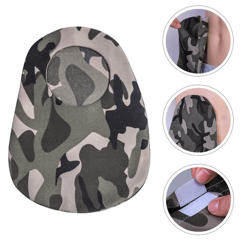 [Australia] - Healifty Polyester Ostomy Bag Shade Colostomy Pouch Protector Ostomy Bag Shading Cover for Patients Camouflage 