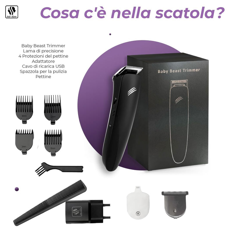 [Australia] - Baby Beast Trimmer with Precision Blade Gift for Men 