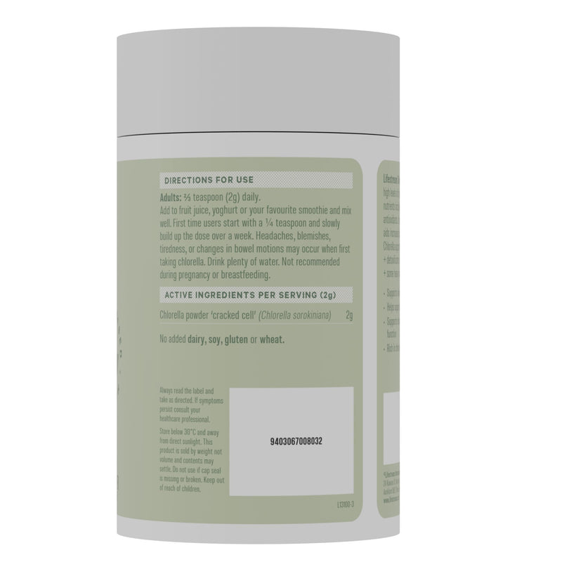 Lifestream Chlorella 100g Powder