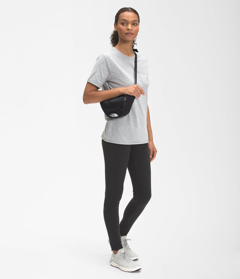 THE NORTH FACE Jester Lumbar Pack | Fanny Pack With Water Repellent Finish, 2.2 Liters, Crossbody Adjustable Strap One Size TNF Black-NPF