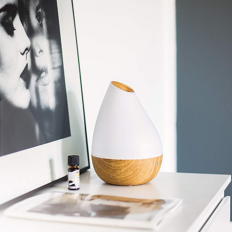[Australia] - Promed Al-1300 Ws Aroma Diffuser 1300 ml, Ultrasonic Humidifier 1.3 Liters, Humidifier, Room Humidifier, Electric Fragrance Lamp Wooden Design with 7 Colors LED Light, Aroma Diffuser, Aromatherapy 