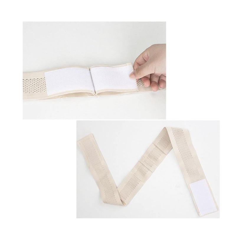 [Australia] - Peritoneal Dialysis Belt, PD Belts Dialysis for Men Women, Feeding Tube Belt, PD Catheter Belt, G Tube Holder Belt, Peritoneal Dialysis Catheter Accessory for Stomach Feeding Peg J Tube (M, Beige) M 