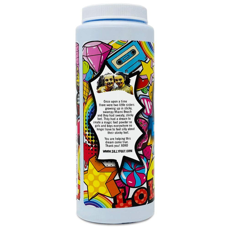 [Australia] - Magic Shoe Deodorizer, Foot Odor Powder for Smelly Feet, Odor Eliminator Stronger than Spray, Kids Shoe Powder for Odor Control, Large 8 Oz, Grape Lollipop Scent 