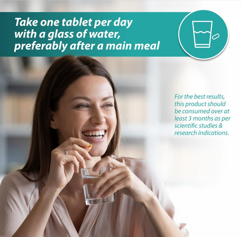 BP Tablets - 30 Tabs, 4 Billion CFU/Serving Source Capsules, Probiotic Blood Pressure Control Supplement, Helps Lowering Cholestrol, Probiotics for Gut Health