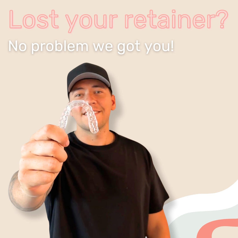 Custom Clear Dental Retainers Retainer Made in The USA | at Home Kit for Perfect Custom Fit Great for Replacement Retainers (Lower Only) Lower Only