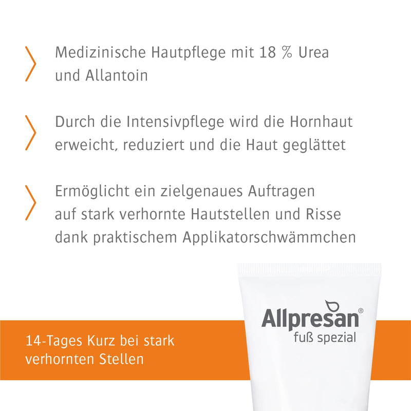 [Australia] - Allpresan Foot Special No. 4 Callus Reducing Cream - Foot cream against calluses and cracks - as a 14-day treatment for callused feet - 40 ml (3) 