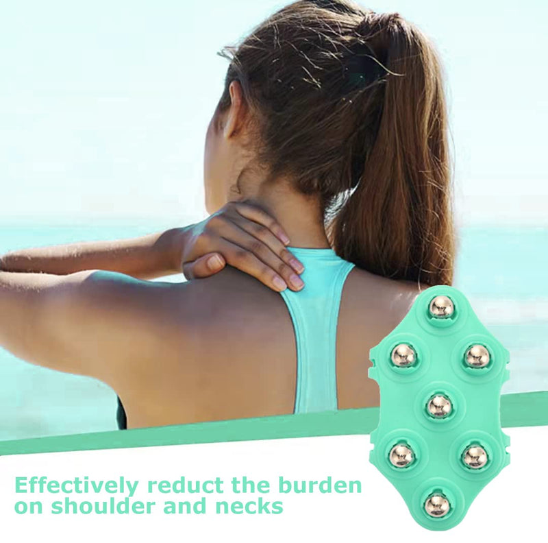 [Australia] - Foot Massage Ball & Foot Rollers 6 in 1 Set with Handheld Roller, Spiky Ball, Lacrosse Ball, Massage Roller, Steel Ball Massager for Relieve Plantar Fasciitis, Deep and Superficial 