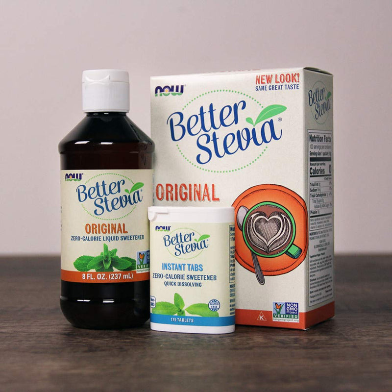 [Australia] - Now Foods Better Stevia Original Liquid Extract, 8 Ounce Bottle (Pack of 2) 