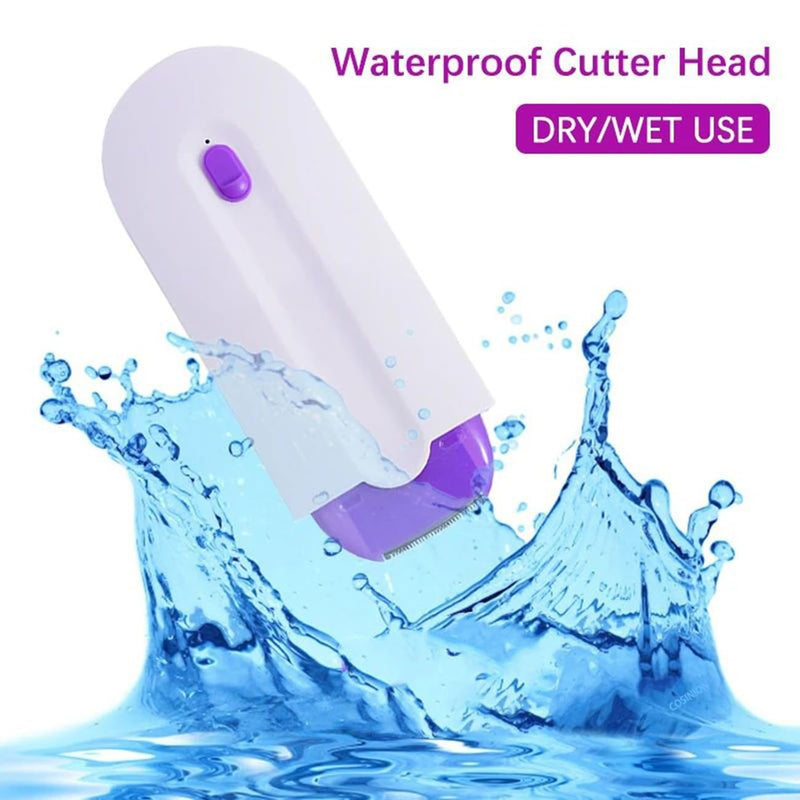 [Australia] - COJJ Silky Smooth Hair Eraser Painless Hair Removal, Professional Painless Hair Remover for Wommen, Laser Touch USB Rechargeable Epilator Remover, Apply to Any Part of The Body (1pcs) 