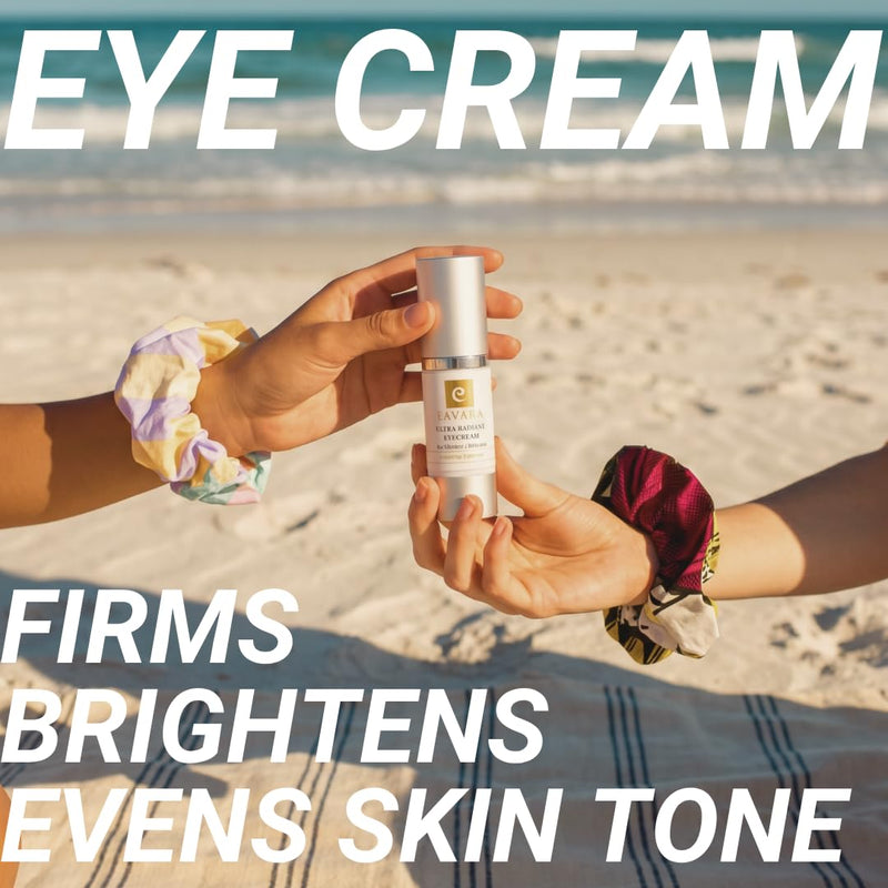 Organic Eye Cream for Dark Circles, Fine Lines, & Puffiness, 1oz | Puffiness, Natural Under Eye Serum, Hyaluronic Acid, Jojoba Oil, Vitamin E, Aloe Vera, Helps Reduce Fine Lines & Wrinkles 1 Fl Oz (Pack of 1)