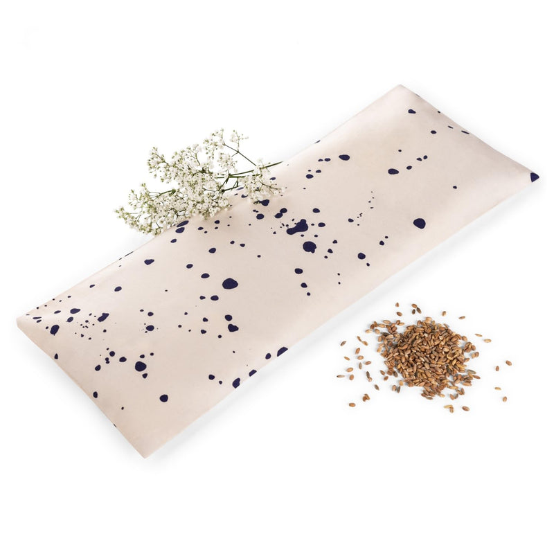 [Australia] - Blumtal grain pillow large microwave - alternative heating pillow microwave filled with 100% natural wheat - grain pillow neck shoulder - alternative to the cherry stone pillow large - pain relieving 