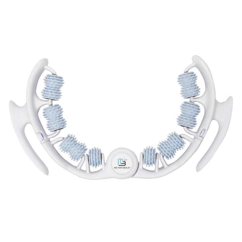 [Australia] - Anti Cellulite Roller & Lymphatic Drainage Massager | Fascia Blaster for Contoured & Smoother Skin | Tool for Sore Arms, Legs, Stomach & Buttocks by M3 Naturals Multicolor Anti Cellulite Roller 