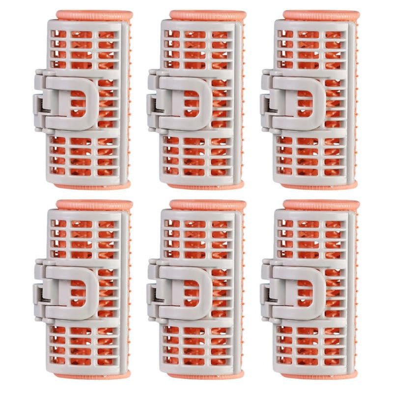 Hair Rollers with Clip Volumizing Bangs Curler DIY Styling Accessories Tool Portable Self Grip Volume Hair Root Clips 6PCS