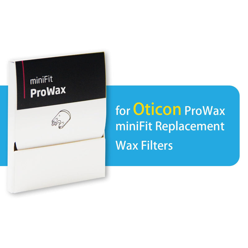 Wax Guards for Oticon ProWax MiniFit Hearing Aid Supplies Replacement Wax Filters, Oticon Hearing aid Supplies (3 Packs/ 18 Pcs) 3