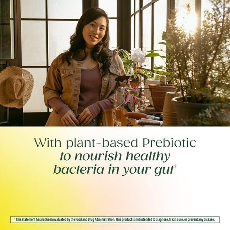 MegaFood Womens Probiotic Prebiotic, Vaginal Probiotics, 30 Capsules | Supports Digestive Health, Regularity & Vaginal Microbiome, Prebiotics for Gut Health, 5 Billion CFU, Vegetarian, 30 Servings