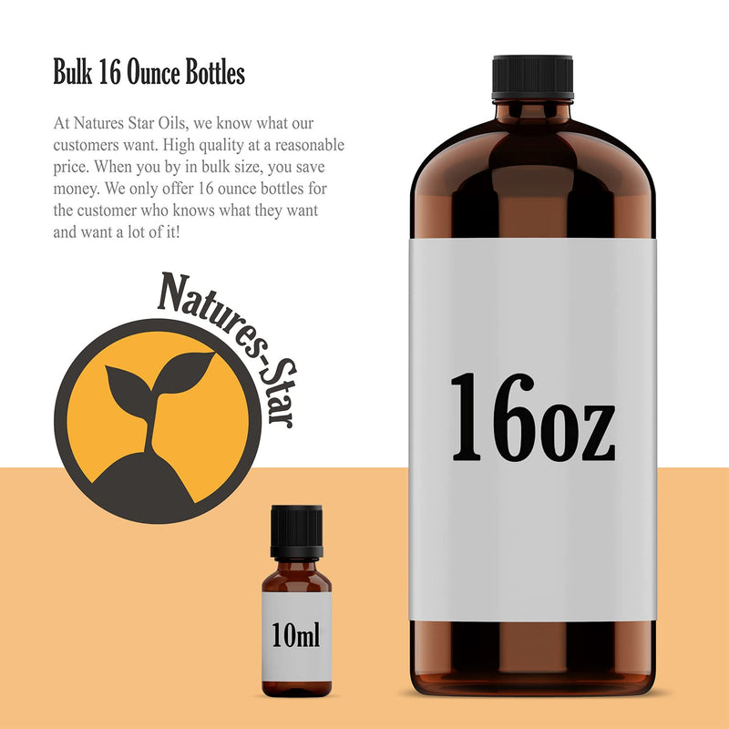 [Australia] - Bulk Size Lavender Essential Oil (16 Ounce Bottle) Therapeutic Grade Essential Oil - 16 Fl Oz - Essential Oils Big Bottle - Essential Oils for Candle Making - Lavender Diffuser Oil 16 Fl Oz (Pack of 1) 