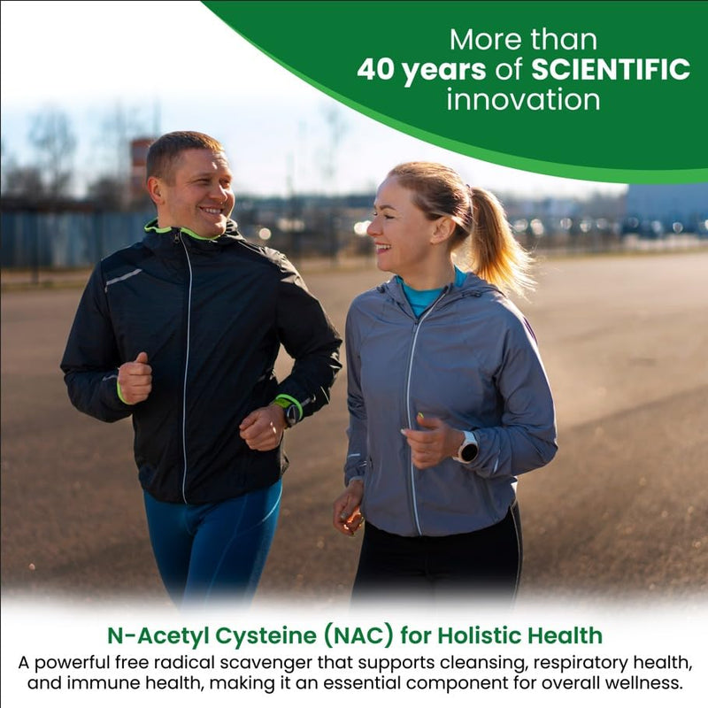 [Australia] - HealthLife N-Acetyl L-Cysteine (NAC) 600mg, 120 Capsules - Non-GMO, Gluten Free, 120 Servings 