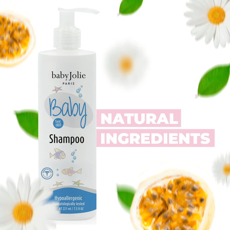 [Australia] - Baby Jolie Baby Shampoo Paris. With tear-free formula. Gentle and Safe for Newborns and Toddlers | 7.5oz (221ml) 7.5 Fl Oz (Pack of 1) 