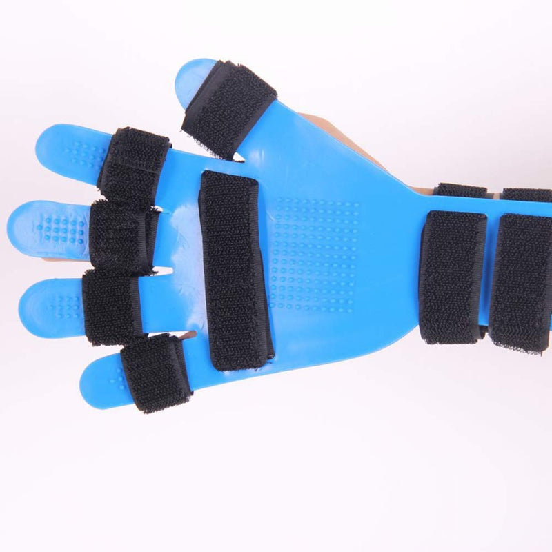 Finger Splint Fingerboard Finger Separator Orthotics Points Hand Wrist Training Orthosis Device Brace Flex Spasm Extension Board Splint Apoplexy Hemiplegia Right Left (Left hand)