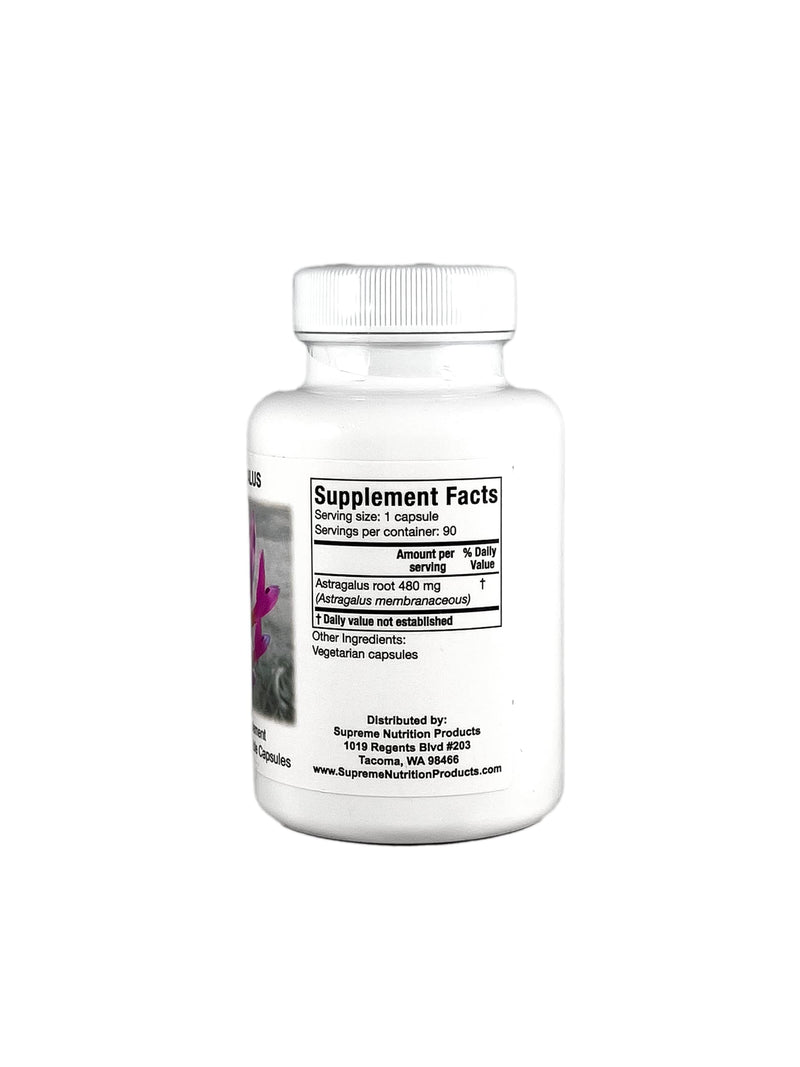 [Australia] - Supreme Nutrition Astragalus Supreme, 90 Pure Huang Qi Vegetarian Capsules 