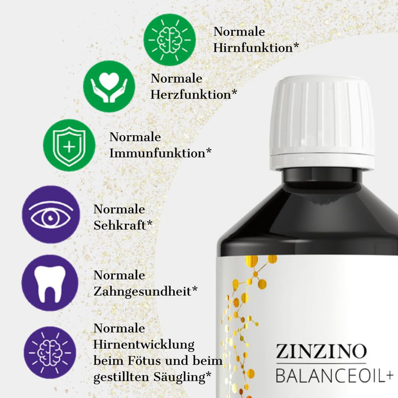 [Australia] - ZinZino BalanceOil+ fish oil with Omega-3 2478 mg, Omega-9, vitamin D3, tocopherol, DHA, EPA with olive oil grapefruit-lemon-lime flavor, 300 ml 300 ml (pack of 1) 