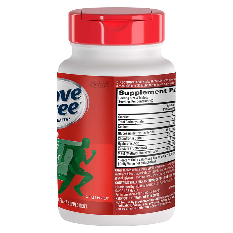 [Australia] - Move Free Advanced Plus MSM Coated Tablets, Joint Health Supplement with Glucosamine and Chondroitin, 120 Count, Pack of 2 