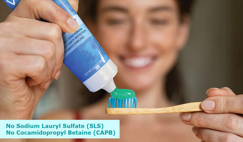 [Australia] - Verve Ultra SLS-Free Toothpaste with Fluoride, 4.5 oz. (Pack of 4) 