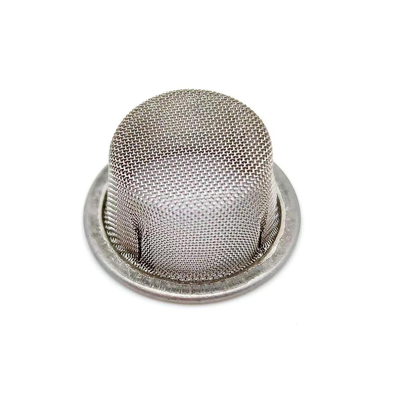 [Australia] - Pipe Screens 50pcs 0.5" Premium Diameter Stainless Steel 1/2 Inch Screen Mesh Filter Bowl with Metal Box 0.5 Inch (Pack of 50) 