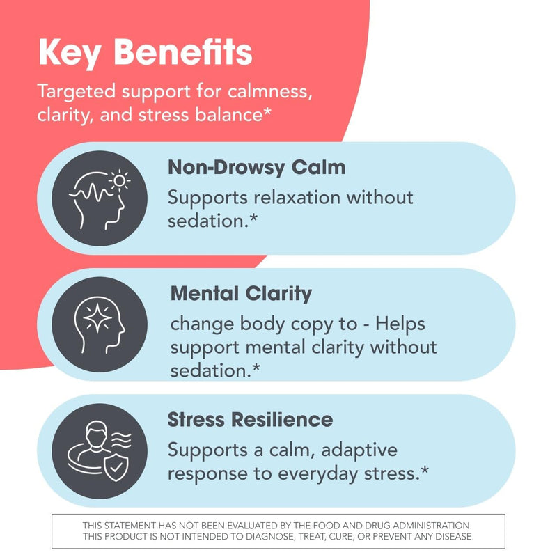 Allergy Research Group ARG 200 mg of Zen L-Theanine and GABA, 120 Capsules | 200 mg L-Theanine and 550 mg GABA for Calm and Stress Balance, Vegetarian and Hypoallergenic 120 Count (Pack of 1)