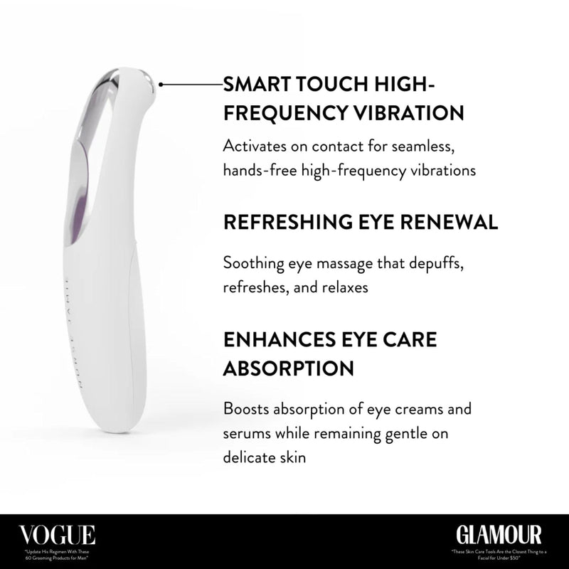Nurse Jamie Eyeonix High-Frequency Eye Massaging Tool – Depuffing Vibrating Eye Roller for Fine Lines, Puffiness & Skincare Absorption
