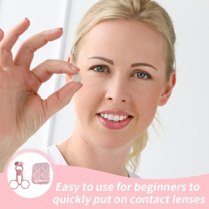 [Australia] - CPJJ contact lens aid, contact lens tweezers, tools for contact lenses, with contact lens case 