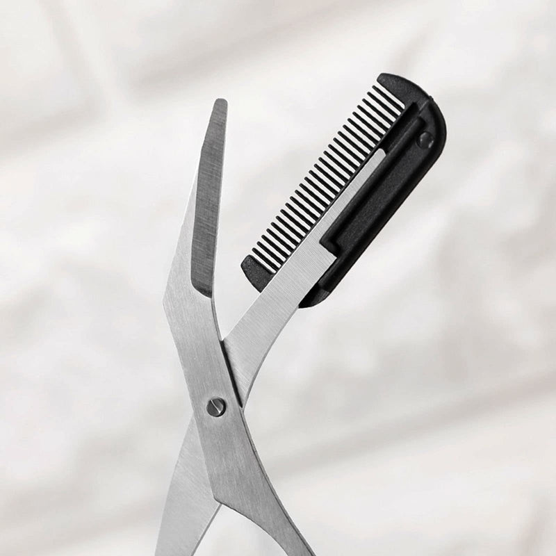 [Australia] - Eyebrow scissors for men, eyebrow scissors, eyebrow trimmer scissors, scissors for trimming eyebrows for eyebrows, professional precision eyebrow trimmer scissors with comb 