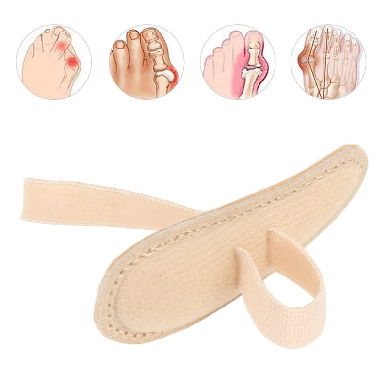 [Australia] - Hammer toe cushion, adjustable toe cushion, adjustable hammer toe splint, toe corrector, correction and straightener for curly, curved claws and hammer toes, (left foot) left foot 