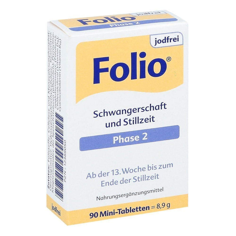 [Australia] - Folio 2 Iodine-free, 90 mini tablets (8.6 g) 