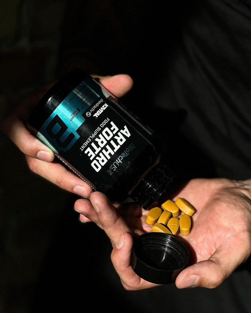 [Australia] - BioTechUSA Arthro Forte, dietary supplement tablet with plant extracts, MSM, glucosamine, chondroitin, MSM, hydrolyzed cartilage powder and vitamin C, 120 tablets 