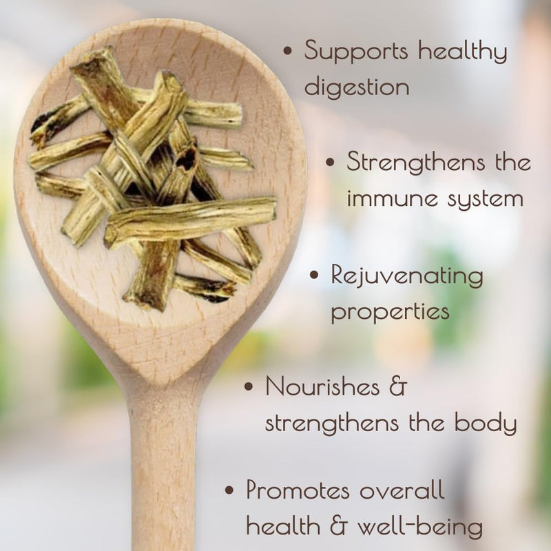 [Australia] - Organic Shatavari Cut & Sifted from India 4 oz | Asparagus Racemosus | Supports Lactation | Improves female reproductive health | Boosts Vitality & Strength | Helps Hair Growth 
