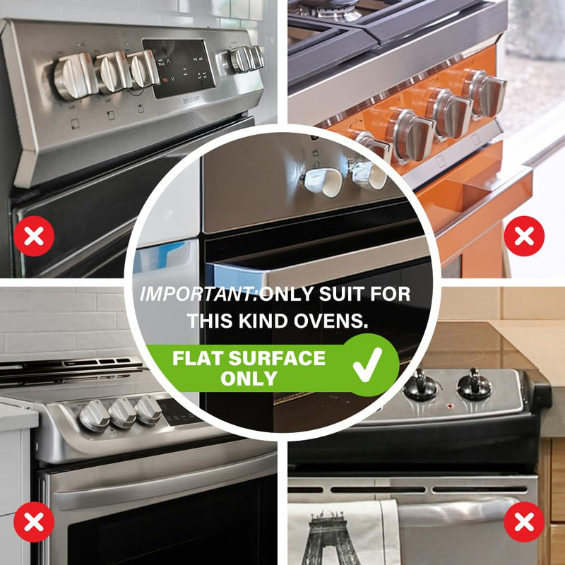 [Australia] - EUDEMON 1 Pack Updated Oven Front Lock,Childproof Oven Door Lock, Easy to Install & Use Durable and Heat-Resistant Material no Tools Need or Drill(Black) Black 