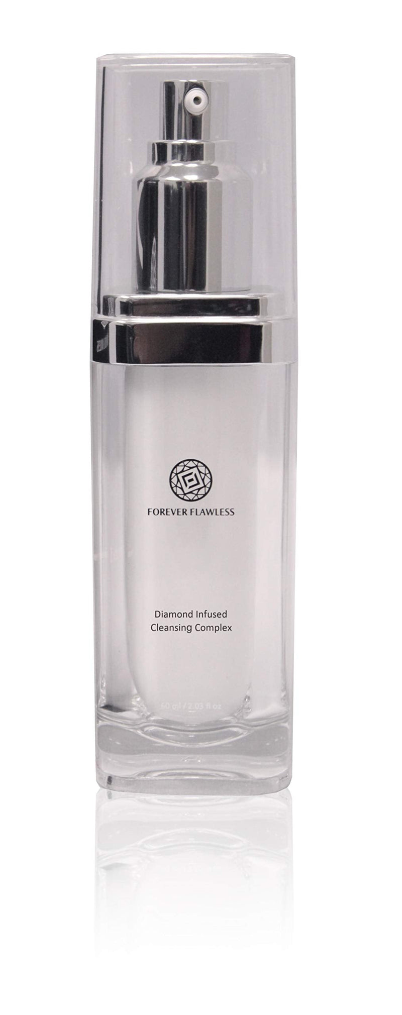 Forever Flawless Diamond Infused Facial Cleanser – Anti-Aging, Hydrating Face Wash with Vitamins A & E and Antioxidants – Gentle Daily Cleanser for All Skin Types, Men & Women (2.03 fl oz)